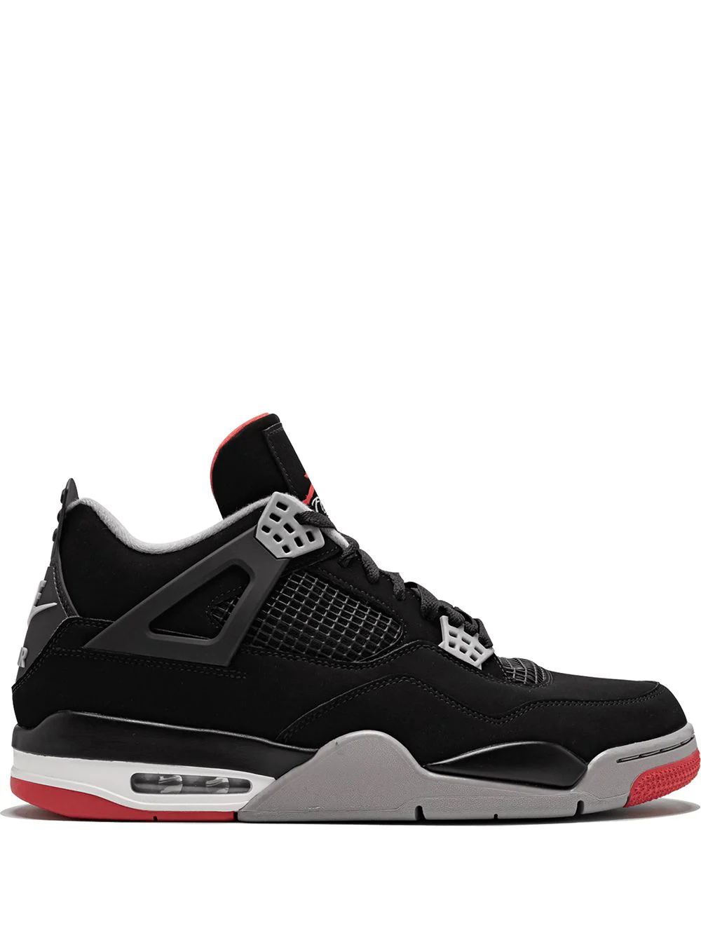 Jordan 4 Retro “Bred” side view