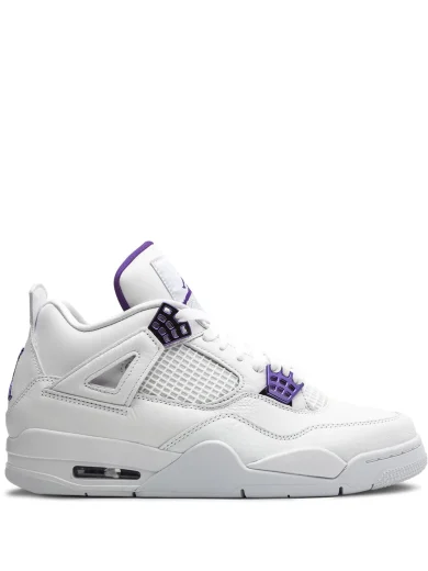 Jordan 4 Retro “Metallic Pack – Purple” left side view