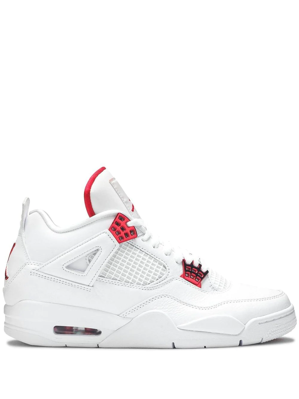 Jordan 4 Retro “Metallic Pack – University Red” side view