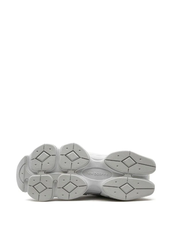 9060 leather sneakers “White” bottom view