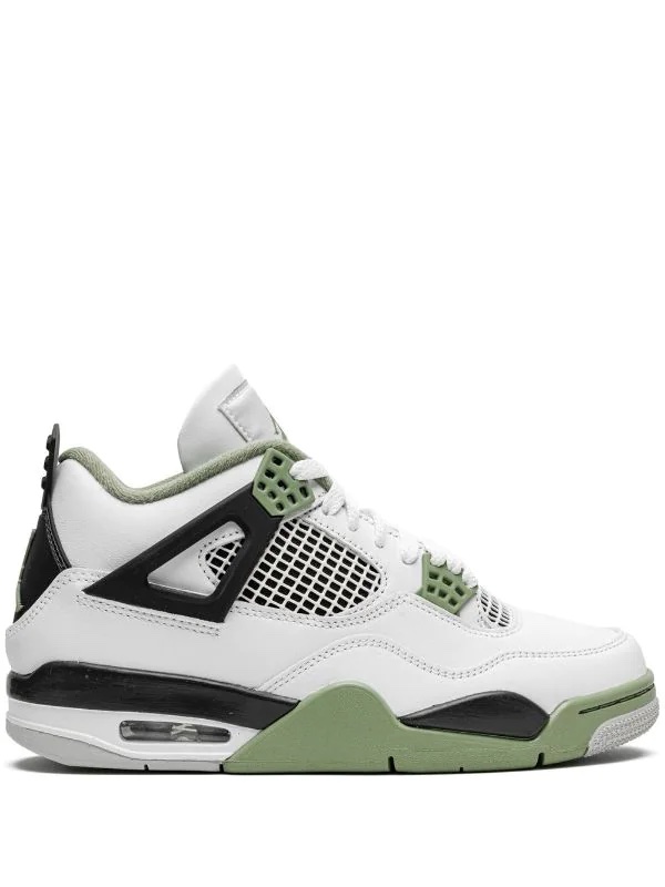 Jordan 4 Seafoam “Oil Green” side image