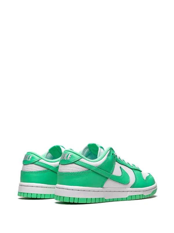 Dunk Low Green Glow back side view