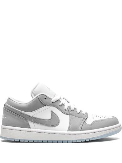 Air Jordan 1 Low “White / Wolf Grey” side view