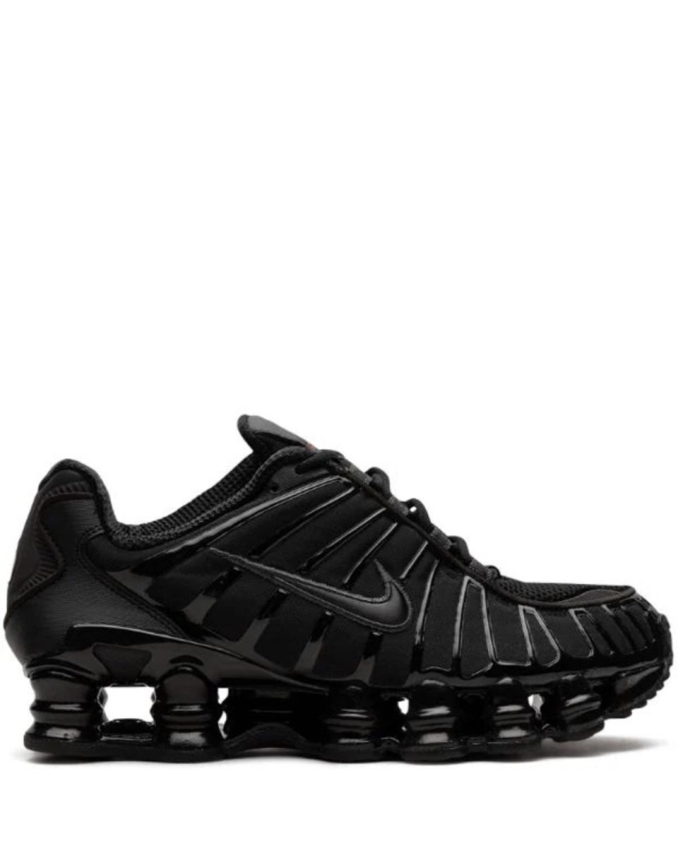 Nike Shox TL "Tripple Black"side view