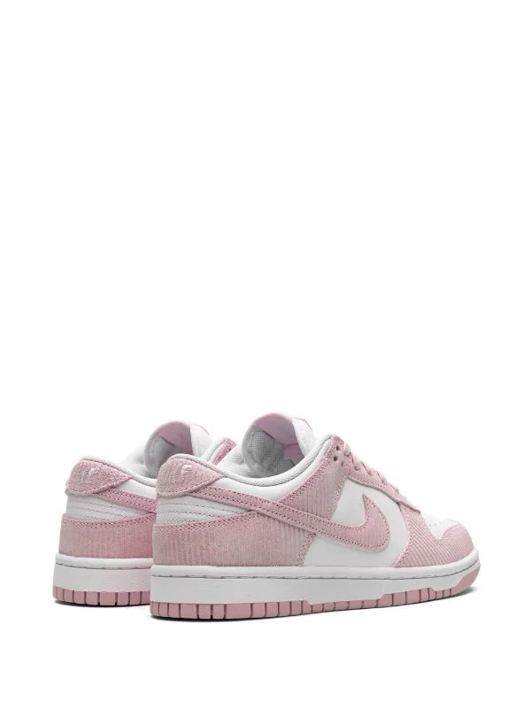 Dunk Low “Pink Corduroy back view