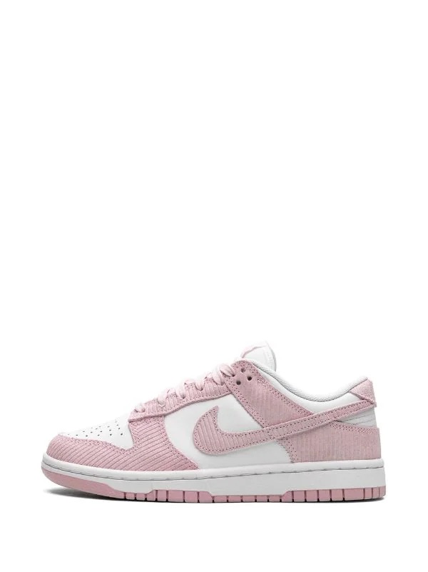 Dunk Low “Pink Corduroy” left side view